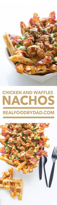 Chicken and Waffles Nachos