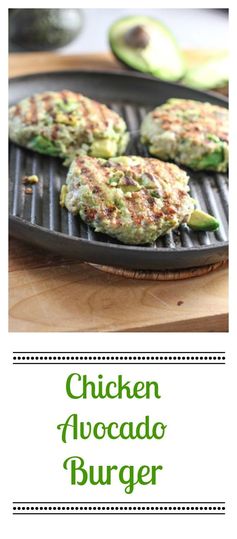 Chicken Avocado Burger