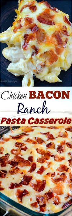 Chicken Bacon Ranch Casserole