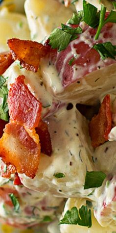 Chicken Bacon Ranch Potato Salad