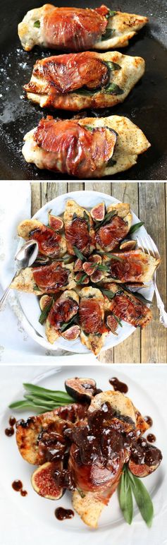 Chicken Fig Saltimbocca