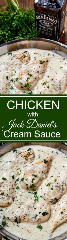 Chicken in Jack Daniels Cream Sauce