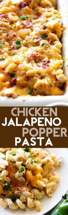 Chicken Jalapeño Popper Pasta