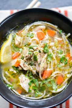 Chicken Noodle Soup in Pressure Cooker