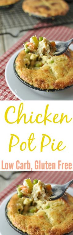 Chicken Pot Pie - Low Carb, Gluten Free