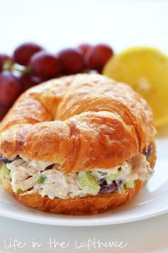 Chicken Salad Croissant Sandwiches