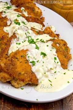 Chicken with Creamy Garlic Sauce