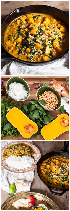 Chickpea and Butternut Squash Curry