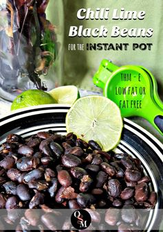 Chili Lime Black Beans - Instant Pot
