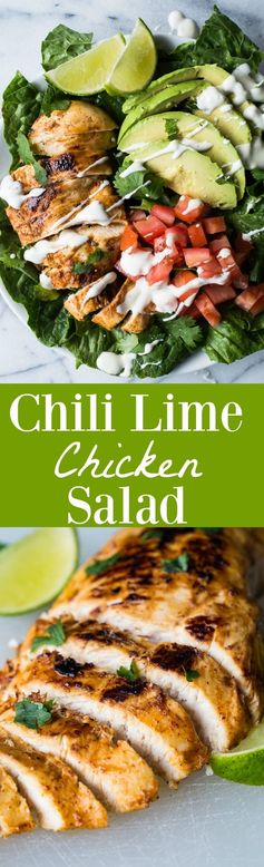 Chili Lime Chicken Salad