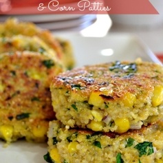 Chimichurri Quinoa And Corn Patties