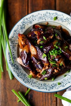 Chinese Eggplants with Minced Pork