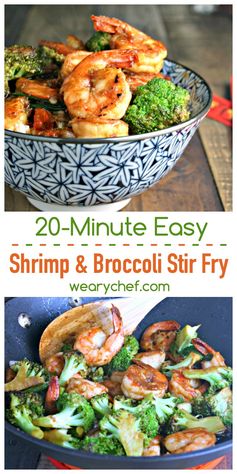 Chinese Shrimp and Broccoli Stir Fry