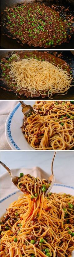 Chinese Spaghetti Bolognese