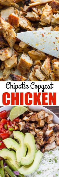 Chipotle Chicken Recipe (Copycat