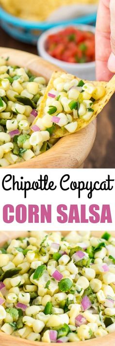 Chipotle Corn Salsa Recipe (Copycat