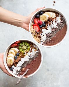 Chocolate Acai Bowl