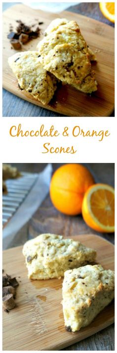 Chocolate and Orange Scones