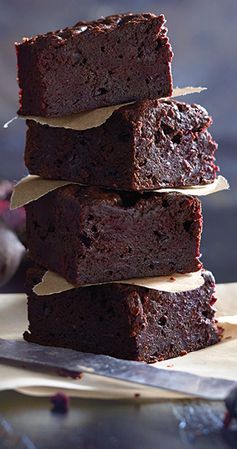 Chocolate-beet brownies