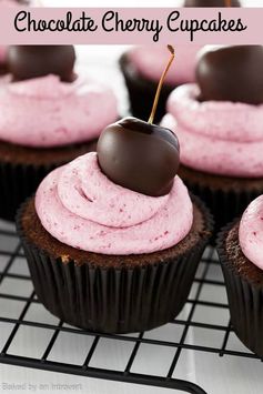 Chocolate Cherry Cupcakes