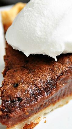 Chocolate Chess Pie