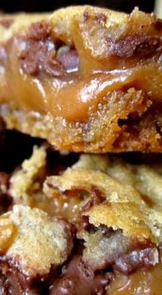 Chocolate Chip Cookie and Caramel-Peanut Butter Bars