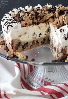 Chocolate Chip Cookie Ice Cream Cake