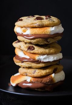 Chocolate Chip Cookie S’mores