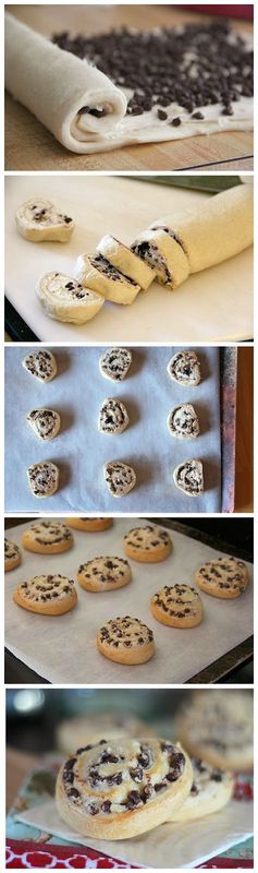 Chocolate Chip Cream Cheese Breakfast Cookies