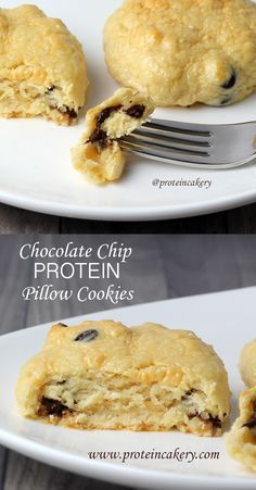 Chocolate Chip Protein Pillow Cookies