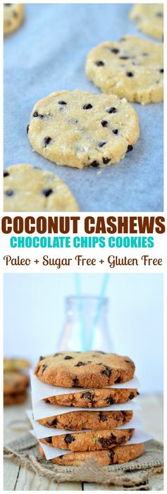 Chocolate Chips Healthy Cookies