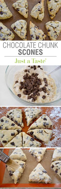 Chocolate Chunk Scones