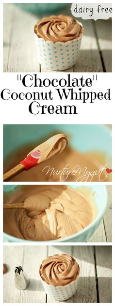 Chocolate Coconut Whipped Cream