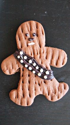 Chocolate Cutout Cookies: Wookie Cookies