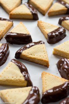 Chocolate Dipped Grain Free Shortbread