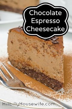 Chocolate Espresso Cheesecake