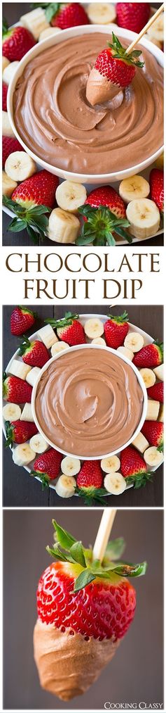 Chocolate Fruit Dip