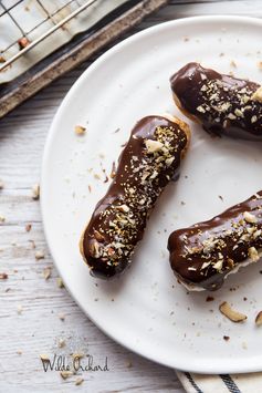 Chocolate Hazelnut Eclairs