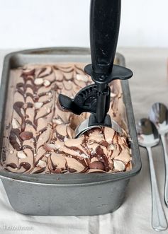 Chocolate Malt Mocha Crunch Ice Cream