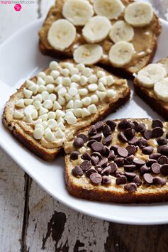 Chocolate Peanut Butter Banana Paninis