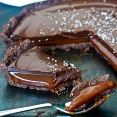 Chocolate Salted Caramel Tart