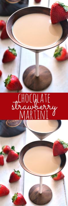 Chocolate Strawberry Martini