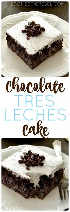 Chocolate Tres Leches Cake