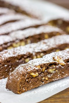 Chocolate Walnut Biscotti