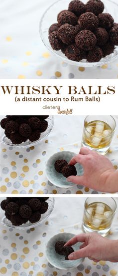 Chocolate Whisky Balls