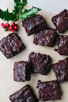 Christmas Brownies (Vegan & Gluten-free