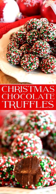 Christmas Chocolate Truffles