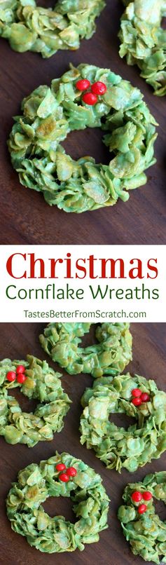 Christmas Cornflake Wreaths