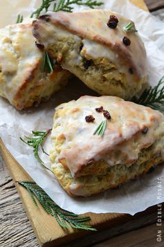 Christmas Morning Scones (aka Vanilla Bean, Nutmeg, and Rosemary-Scented Scones