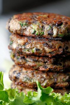 Chunky Portabella Veggie Burgers